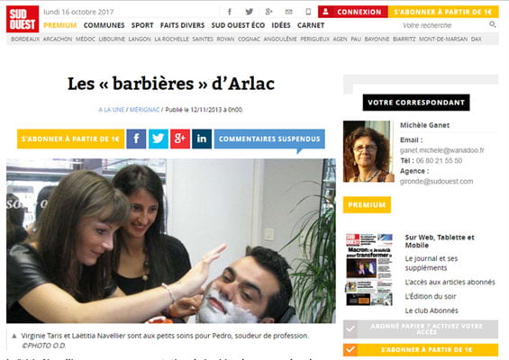 barbiere d'arlac sud-ouest